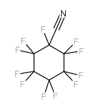 Perfluorocyclohexanecarbonitrile 结构式