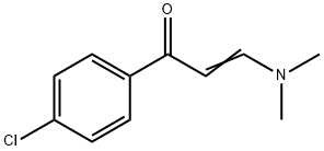 1-(4-氯苯基)-3-(二甲氨基)-2-丙烯-1-酮 结构式