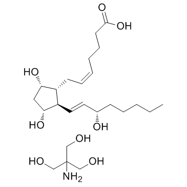 地诺前列素氨丁三醇 结构式