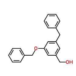 3,5-二苄氧基苯甲醇 结构式
