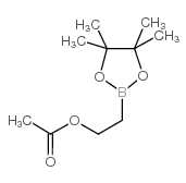 2-乙酰氧基乙硼酸频哪酯 结构式