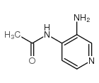3-氨基-4-乙酰氨基吡啶 结构式