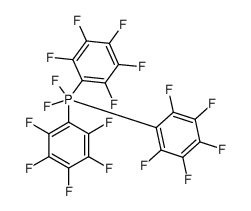 二氟三(五氟苯基)膦 结构式
