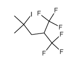 1,1,1-三氟-4-碘-4-甲基-2-(三氟甲基)戊烷 结构式