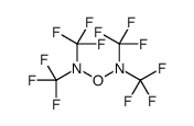 Methanamine, N,N'-oxybis[1,1,1-trifluoro-N-(trifluoromethyl)- 结构式