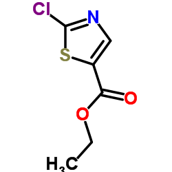 2-氯噻唑-5-甲酸乙酯 结构式