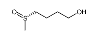 1-Butanol, 4-(methylsulfinyl)-, (S)- (9CI) 结构式