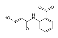 2-(N-羟基亚氨基)-N-(2-硝基苯基)乙酰胺 结构式
