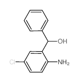 2-氨基-5-氯二苯甲醇 结构式