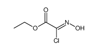 (Z)-Ethyl 2-chloro-2-(hydroxyiMino)acetate 结构式