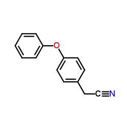 4-苯氧基苯乙腈 结构式
