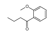 1-(2-甲氧基苯基)-1-丁酮 结构式