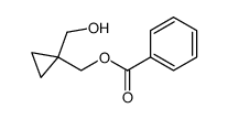 (1-(羟甲基)环丙基)苯甲酸甲酯 结构式