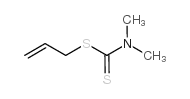 二甲基二硫代氨基甲酸烯丙酯 结构式