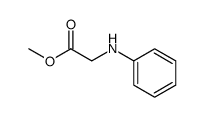 2-(苯基氨基)乙酸甲酯 结构式