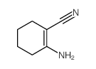 2-氨基-1-环己烯甲腈 结构式