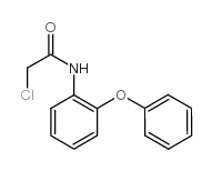 2-氯-N-(2-苯氧基苯基)乙酰胺 结构式
