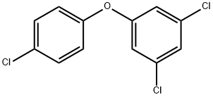 1,3-二氯-5-(4-氯苯氧基)苯 结构式