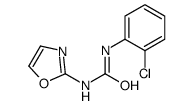 1-(o-Chlorophenyl)-3-(2-oxazolyl)urea 结构式