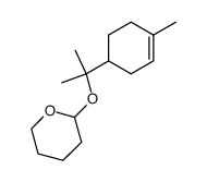 四氢-2-[1-甲基-1-(4-甲基-3-环己烯-1-基)乙氧基]-2H-吡喃 结构式