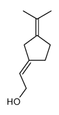 Ethanol, 2-[3-(1-methylethylidene)cyclopentylidene]-, (Z)- (9CI) 结构式