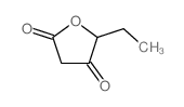 5-乙基-2,4(3H,5H)-呋喃二酮 结构式
