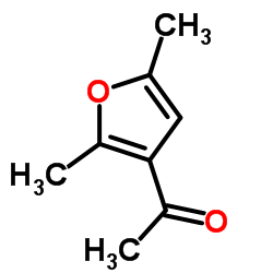 3-乙酰基-2,5-二甲基呋喃 结构式