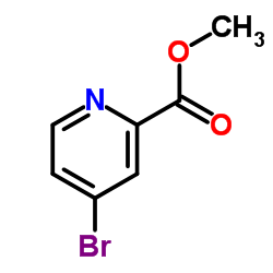 4-溴吡啶甲酸甲酯 结构式
