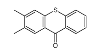 2,3-二甲基-9H-噻吨-9-酮 结构式