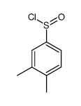 3,4-二甲基苯亚磺酰氯 结构式