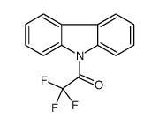 Ethanone, 1-(9H-carbazol-9-yl)-2,2,2-trifluoro- 结构式
