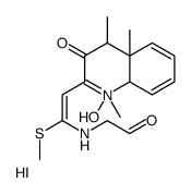 Quinolinium, 2-[2-[(2,2-dimethoxyethyl)amino]-2-(methylthio)ethenyl]-1-methyl-, iodide (1:1) 结构式