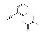 Carbamic acid, dimethyl-, 2-cyano-3-pyridinyl ester (9CI) 结构式