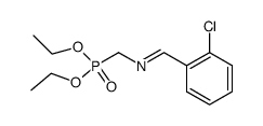 Phosphonic acid, P-[[[(2-chlorophenyl)methylene]amino]methyl]-, diethyl ester 结构式