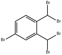 α,α,α',α',4-五溴邻二甲苯 结构式