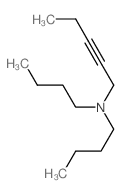 N,N-二丁基-2-戊炔-1-胺 结构式