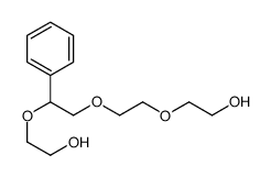Ethanol, 2-[2-[2-(2-hydroxyethoxy)ethoxy]-1-phenylethoxy]- 结构式