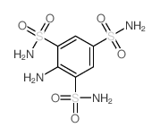 2-氨基苯-1,3,5-三磺酰胺 结构式