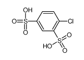 4-氯-1,3-苯二磺酸 结构式