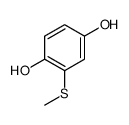 2-(甲硫基)-1,4-苯二酚 结构式