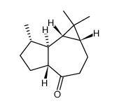 4H-Cycloprop[e]azulen-4-one, decahydro-1,1,7-trimethyl-, (1aR,4aR,7R,7aS,7bS)-rel- 结构式