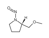 Pyrrolidine, 2-(methoxymethyl)-1-nitroso-, (2S)- 结构式