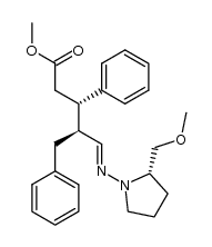 Benzenepentanoic acid, γ-[[[2-(methoxymethyl)-1-pyrrolidinyl]imino]methyl]-β-phenyl-, methyl ester, [2S-[1(βR*,γR*),2R*]]- (9CI) 结构式