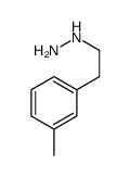 (2-间甲苯乙基)-肼 结构式