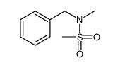 N-甲基-N-(苯甲基)甲磺酰胺 结构式