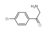 2-氨基-4'-溴苯乙酮 结构式