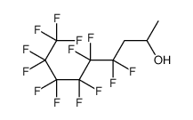 4,4,5,5,6,6,7,7,8,8,9,9,9-十三氟-2-壬醇 结构式