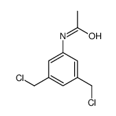 N-[3,5-双(氯甲基)苯基]乙酰胺 结构式