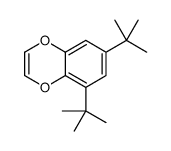 5,7-二叔丁基-1,4-苯并二氧六环 结构式