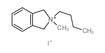 2-丁基-2-甲基异吲哚啉碘化物 结构式